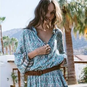 Spell & the Gypsy Collective Oracle Blouse in Sage